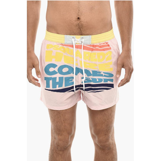 Printed SUN Swim Shorts
