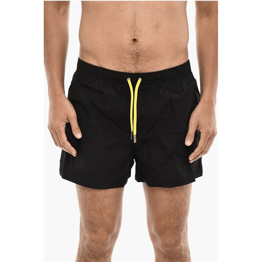 Printed PACMAN Swimshorts With Dawstrings