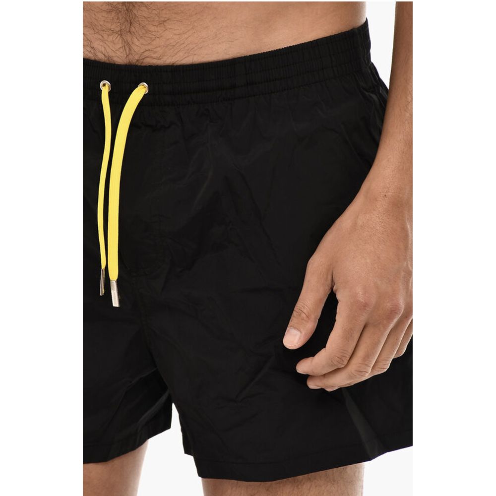 Printed PACMAN Swimshorts With Dawstrings
