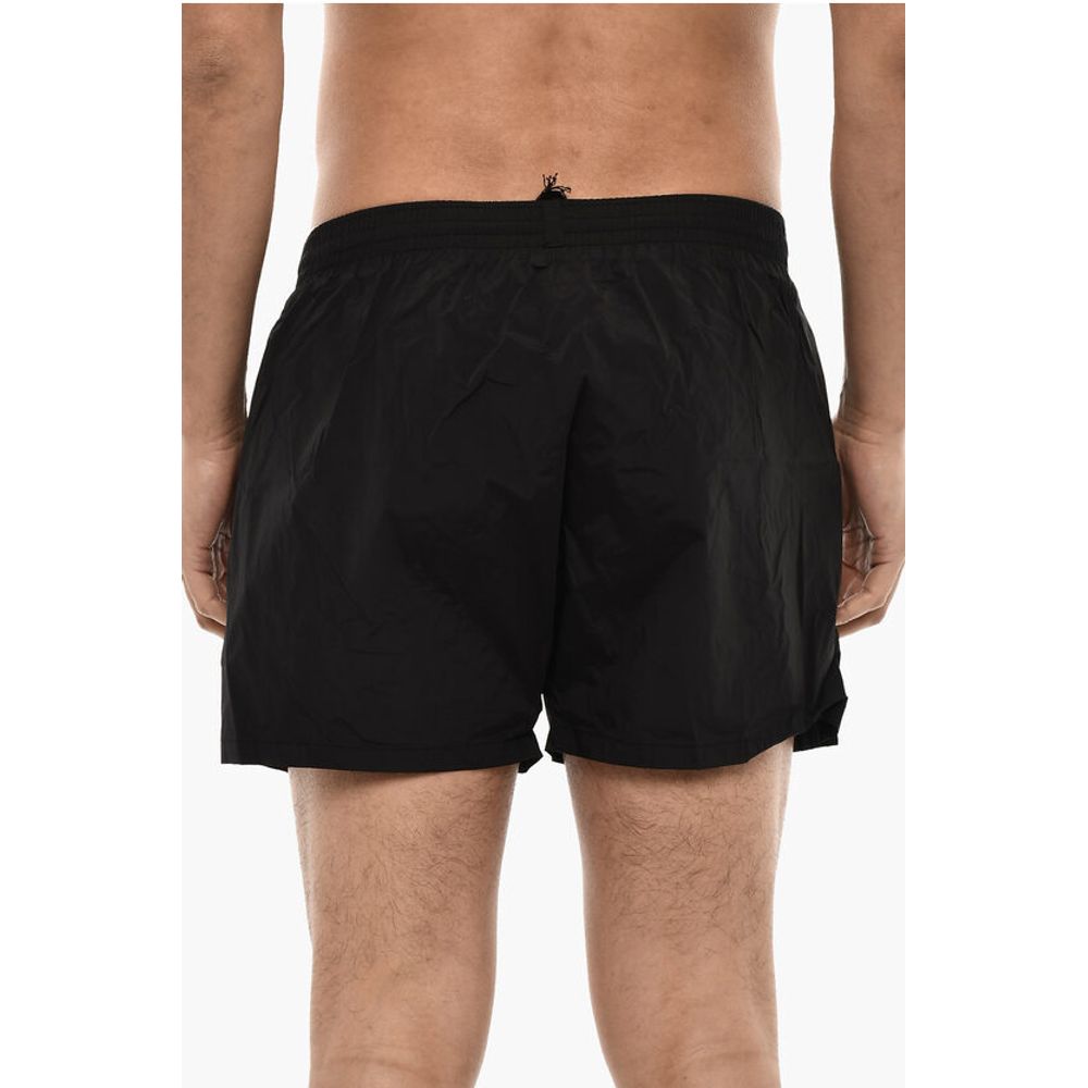 Printed PACMAN Swimshorts With Dawstrings
