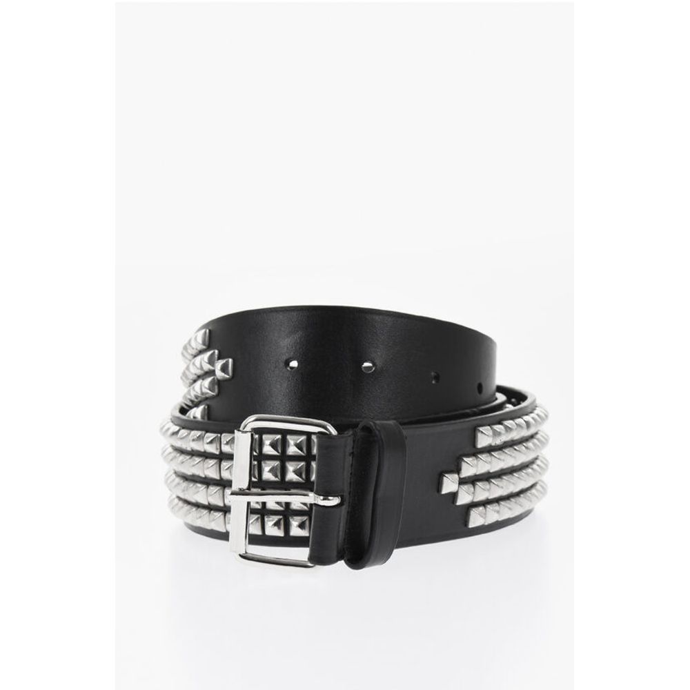 Studded Leather Belt 45mm