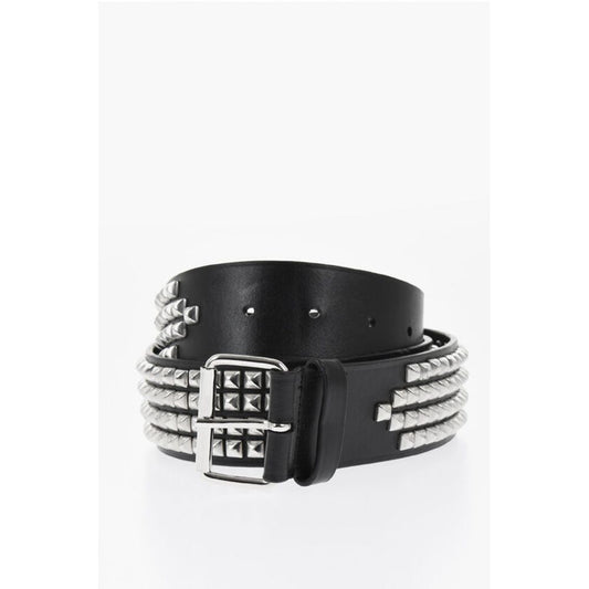 Studded Leather Belt 45mm