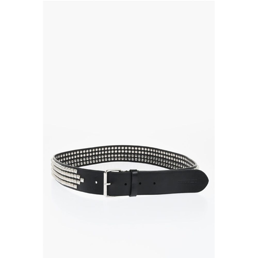 Studded Leather Belt 45mm