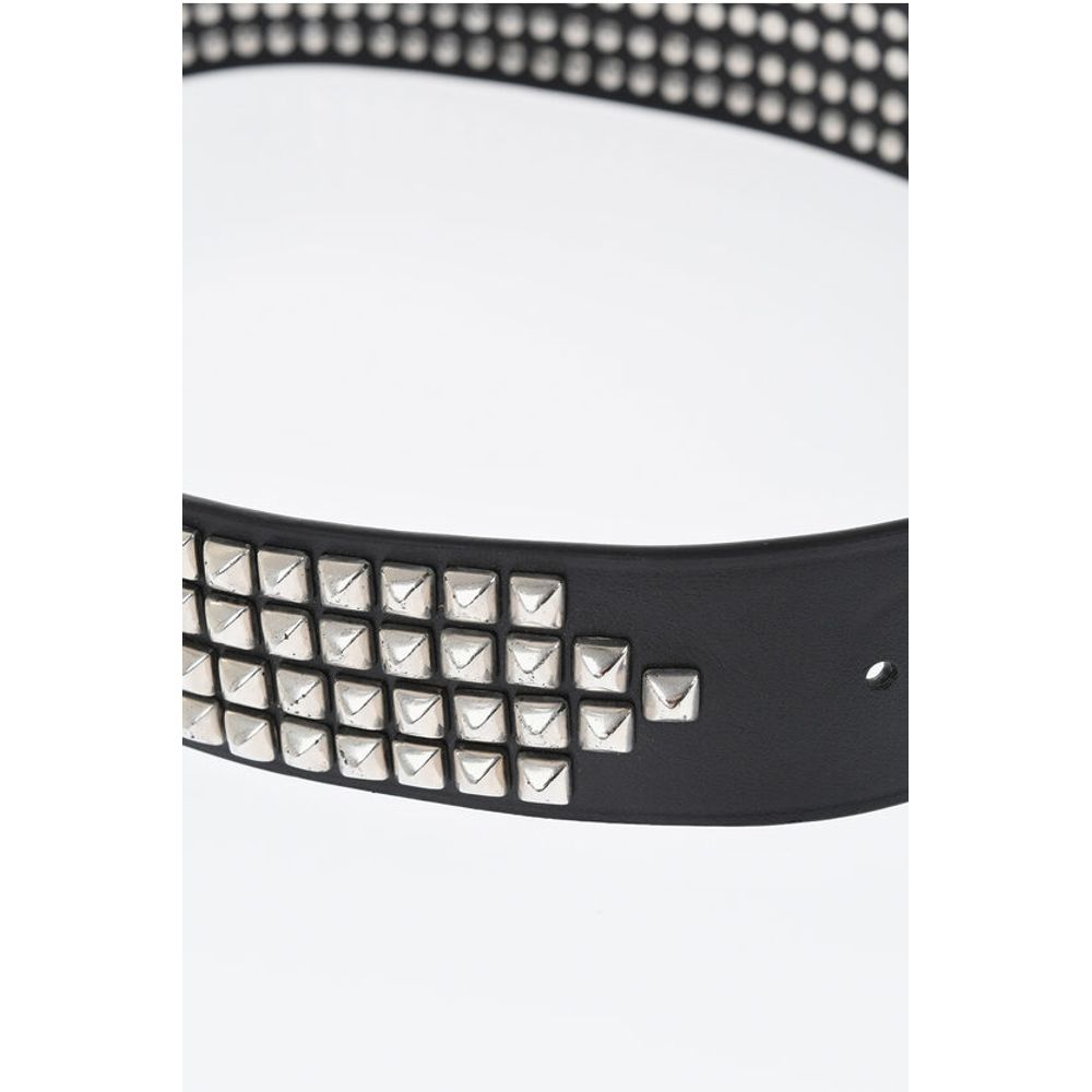 Studded Leather Belt 45mm