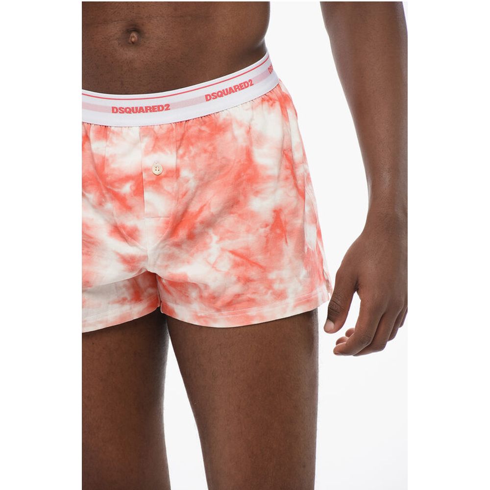 Cotton Blend Tie Dye Boxer