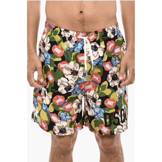 Floral Print Swim Shorts