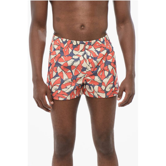Plant Patterned Popeline Boxer