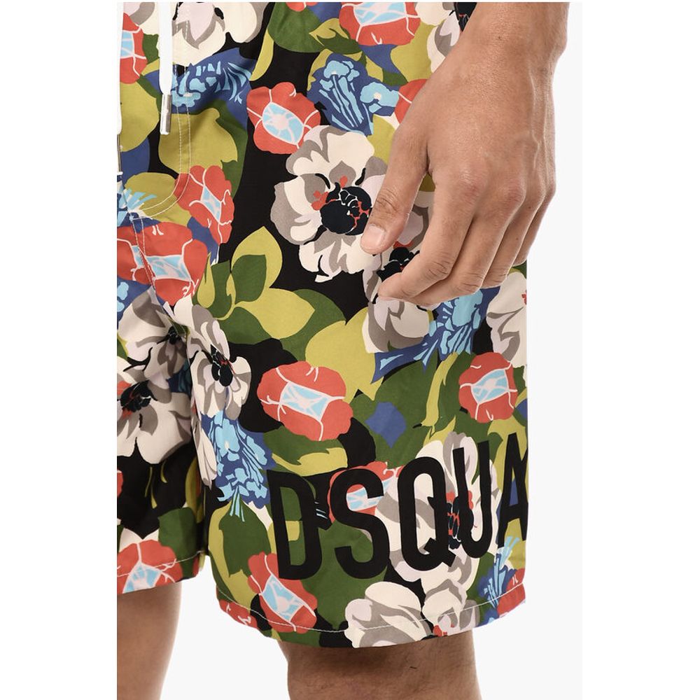 Floral Print Swim Shorts