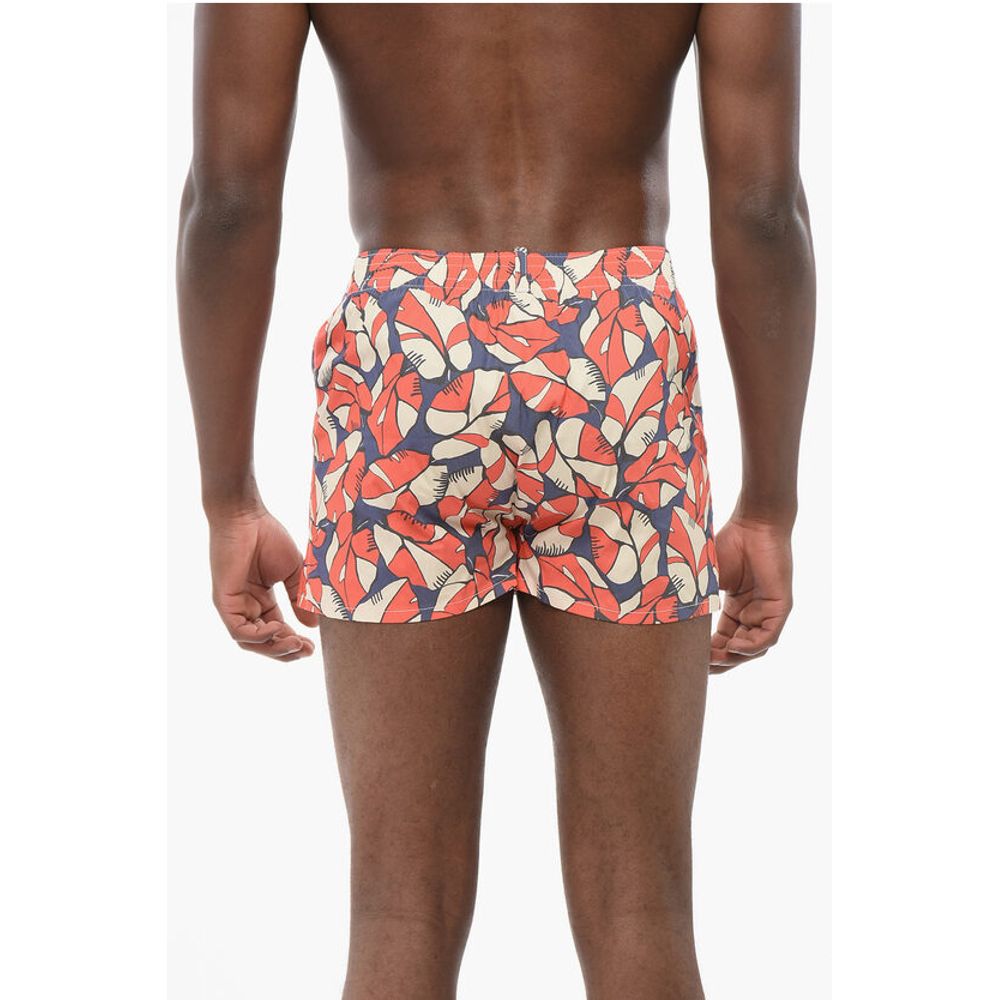 Plant Patterned Popeline Boxer