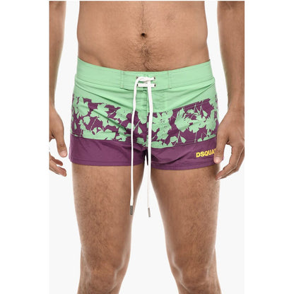 Floral Print Swim Shorts