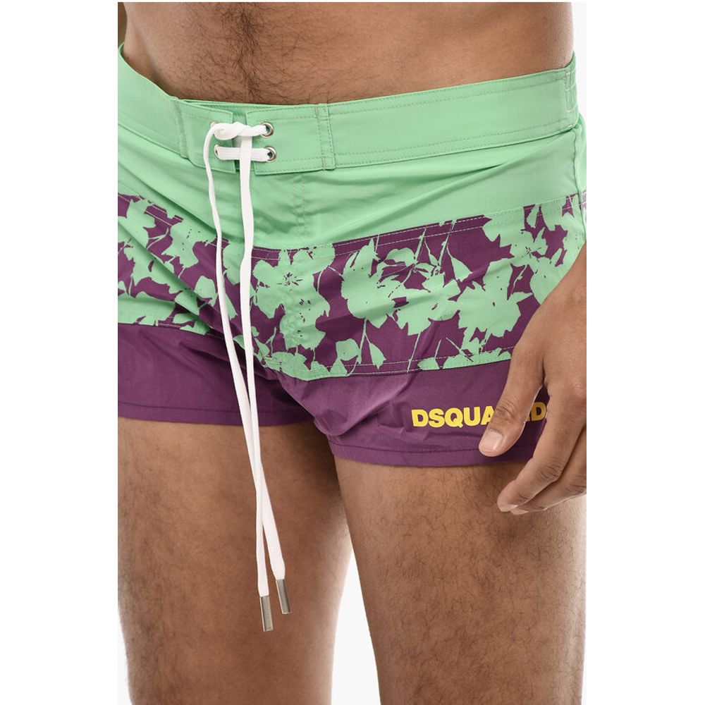 Floral Print Swim Shorts