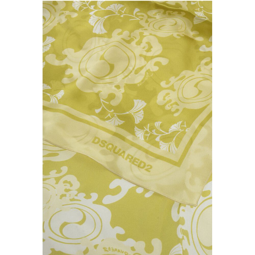 Patterned Silk Foulard