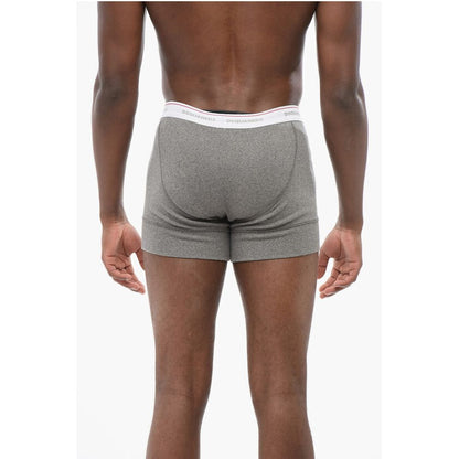 Ribbed Cotton Blend Boxer
