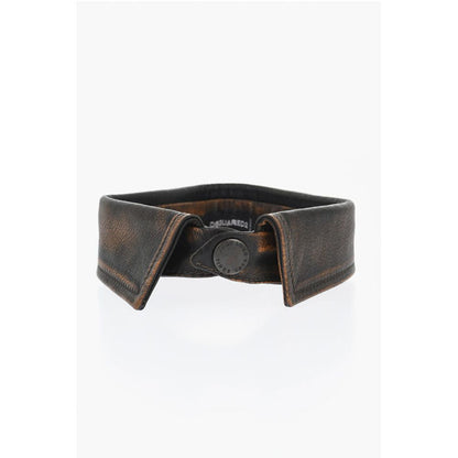 Leather Removable Collar