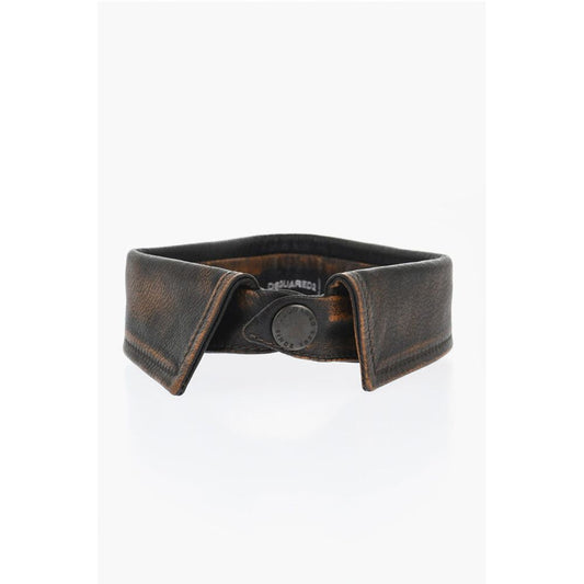 Leather Removable Collar