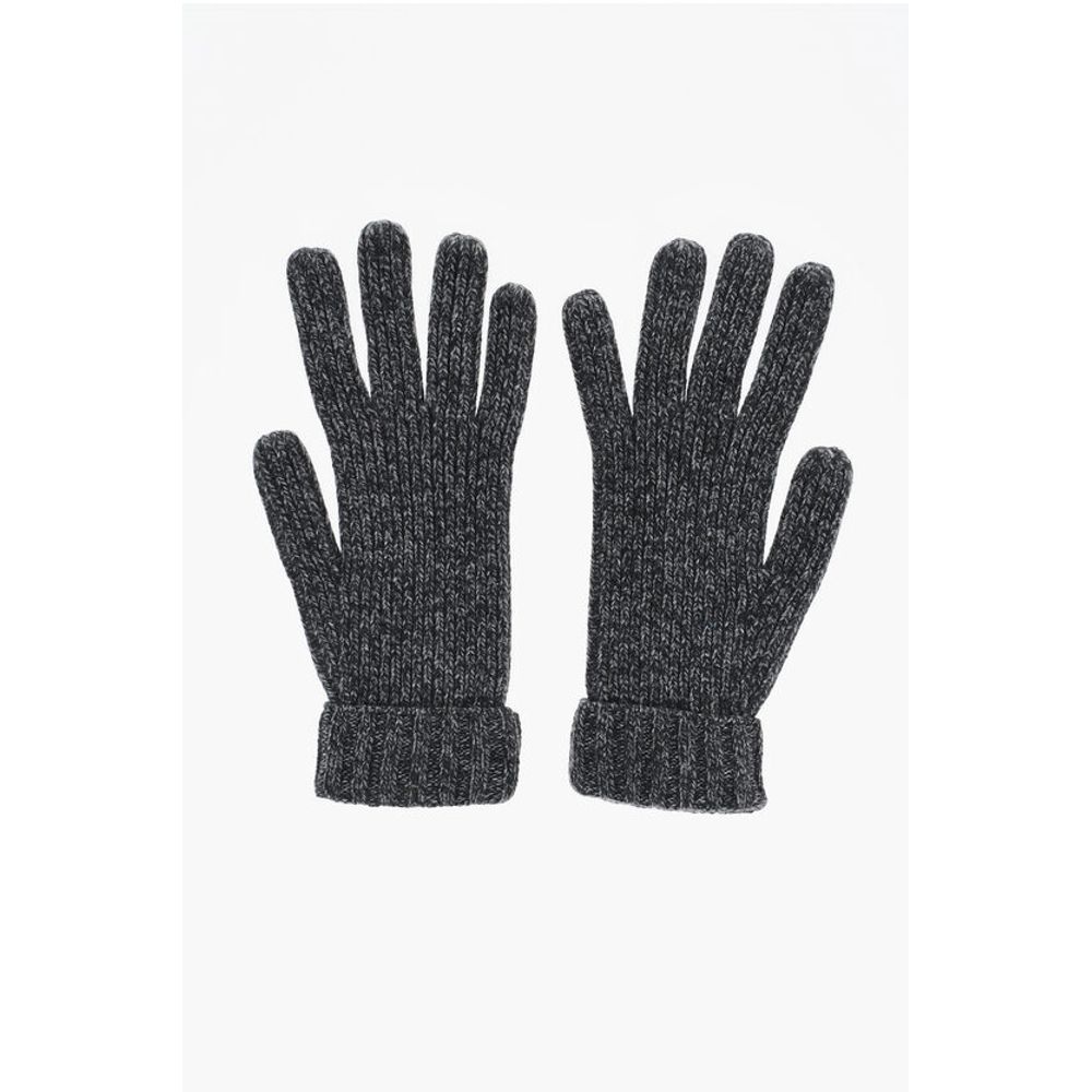 Melange Wool Blend Gloves