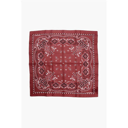 Paisley Motif Silk Foulard