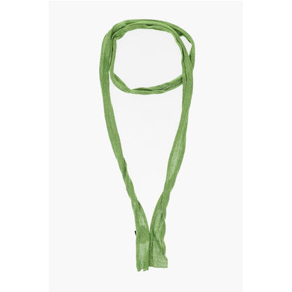 Solid Color Lurex Slim Foulard
