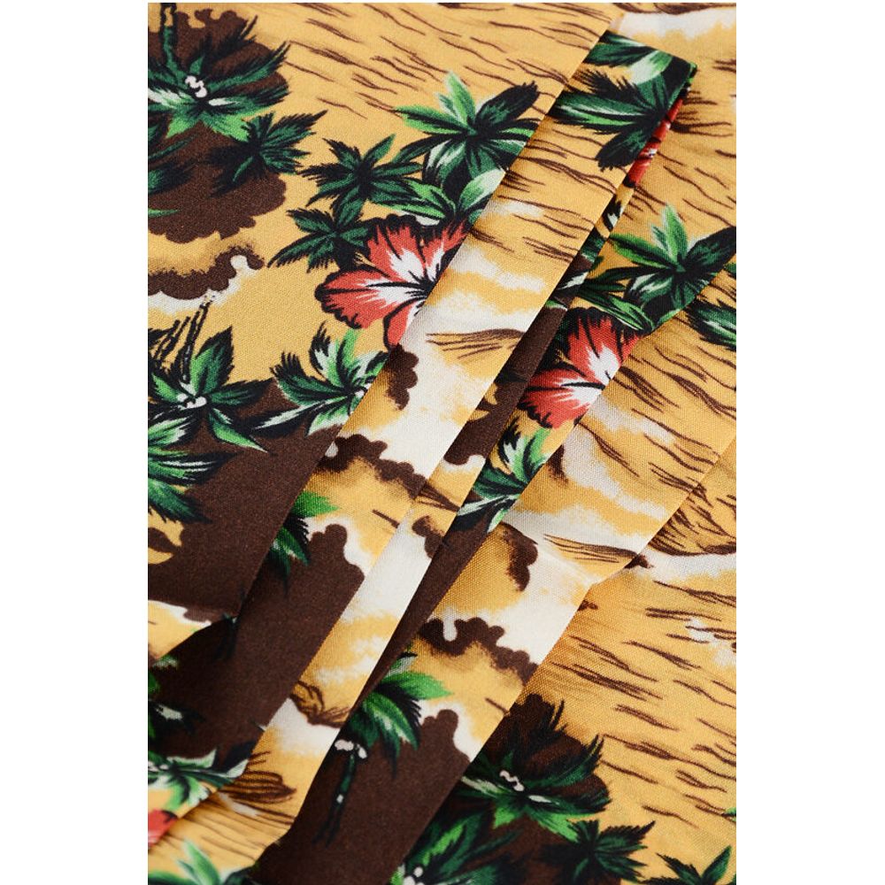 Patterned Silk HAWAII Foulard