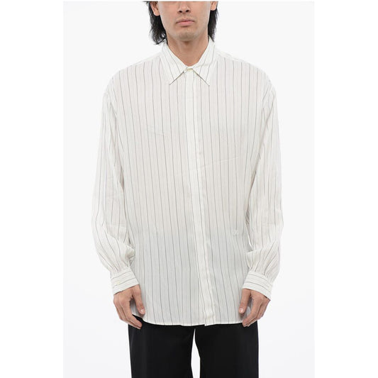 Striped Silk Blend Shirt