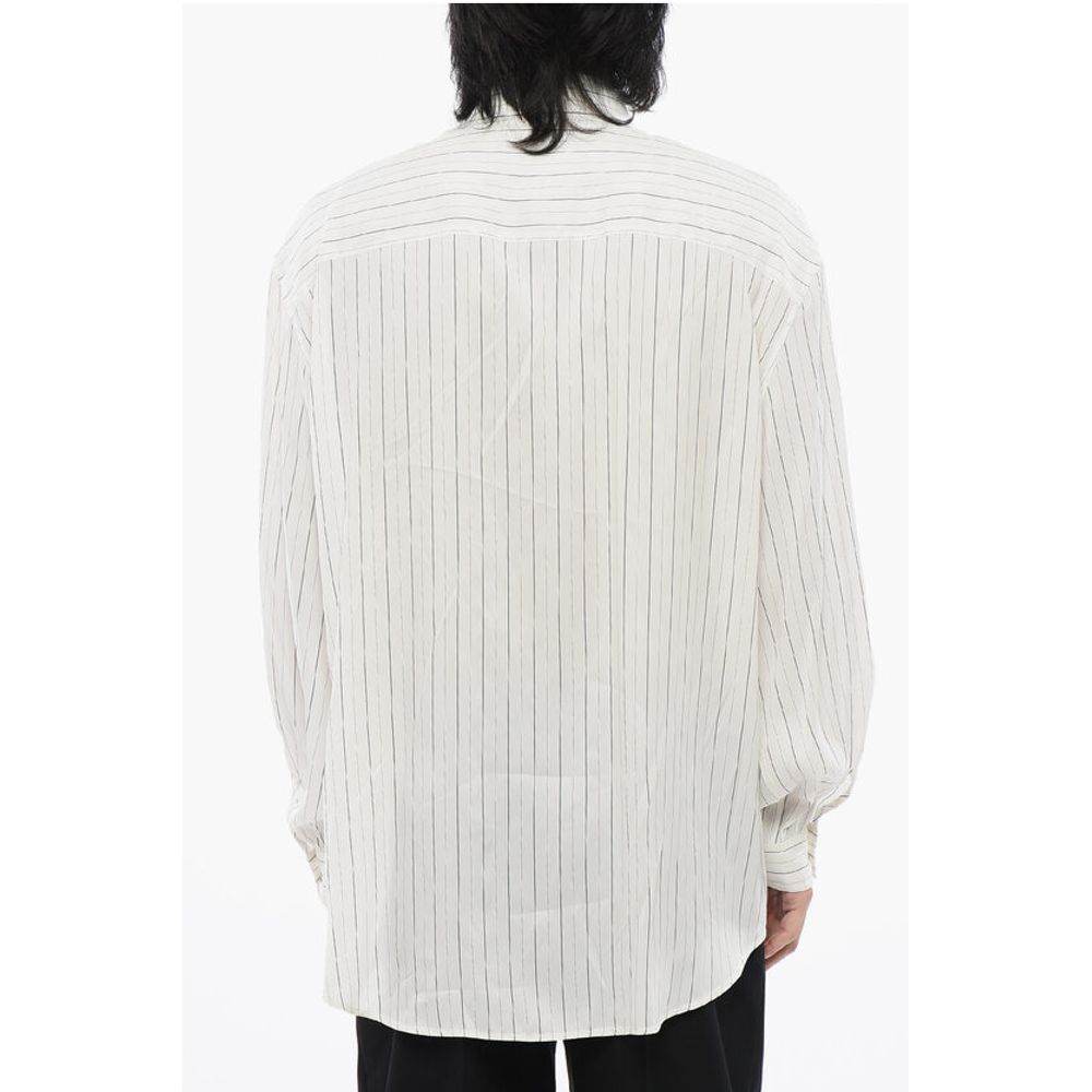 Striped Silk Blend Shirt