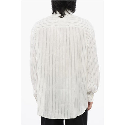 Striped Silk Blend Shirt