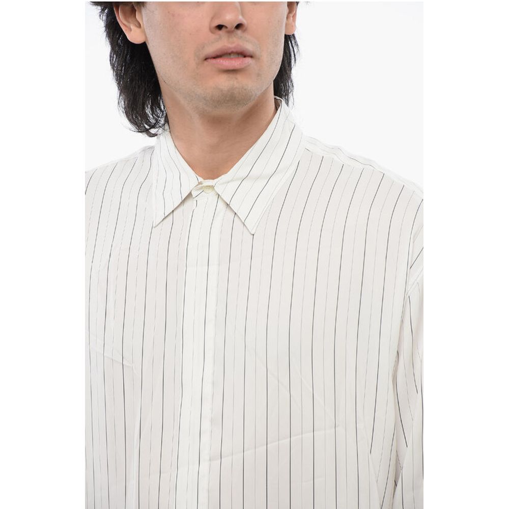 Striped Silk Blend Shirt