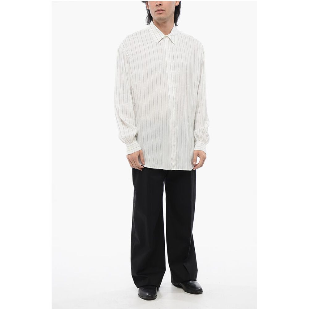 Striped Silk Blend Shirt