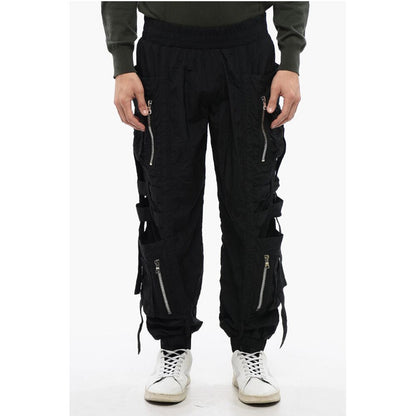 Nylon BANDED Cargo Pants with Cuffs