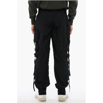 Nylon BANDED Cargo Pants with Cuffs