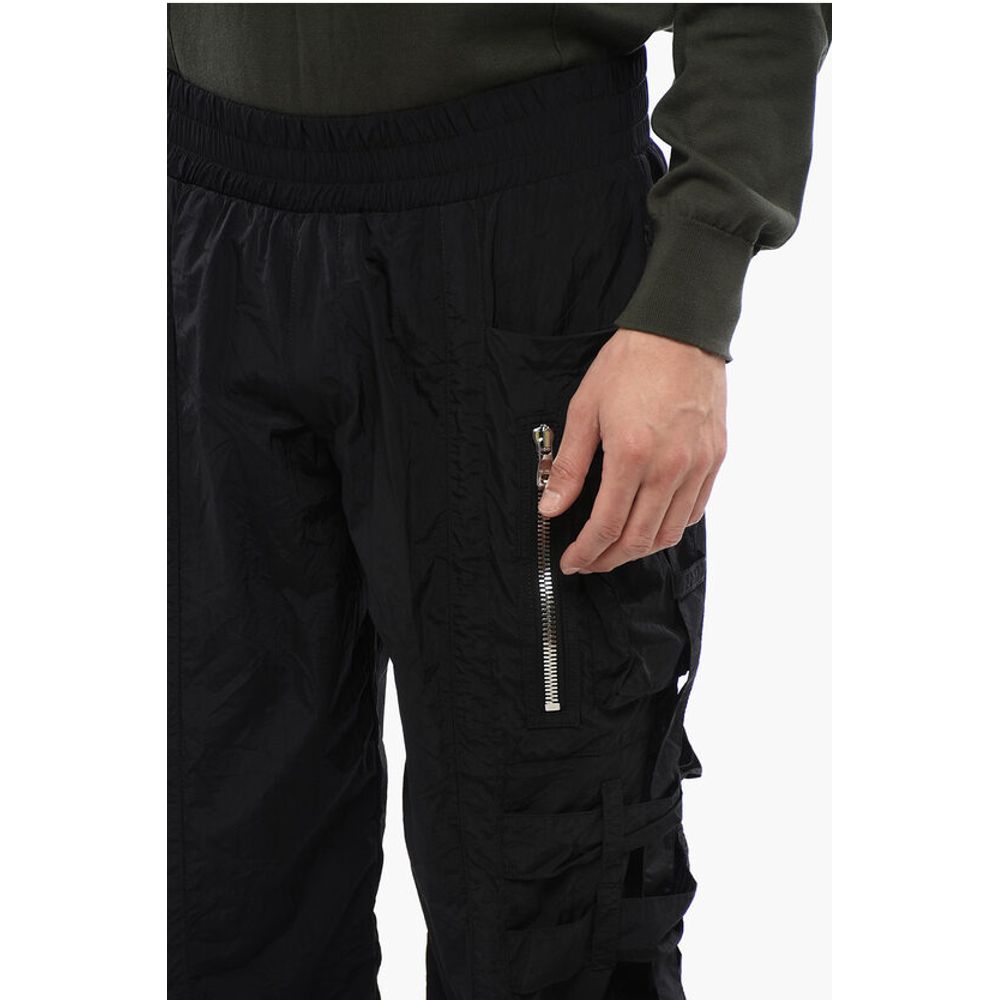 Nylon BANDED Cargo Pants with Cuffs