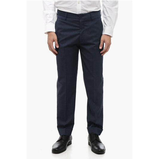 Wool Regular-Fit Pants