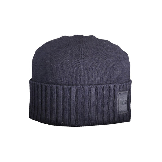Blue Cotton Men Cap