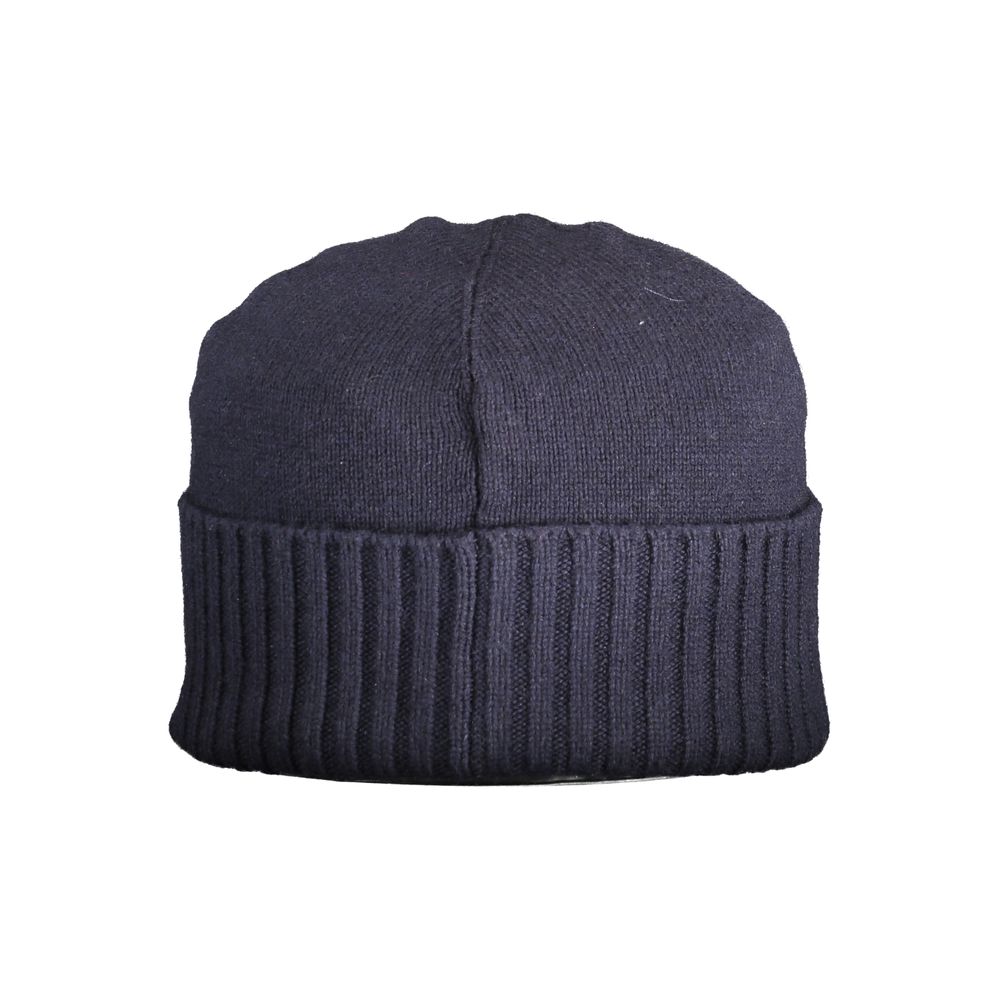 Blue Cotton Men Cap