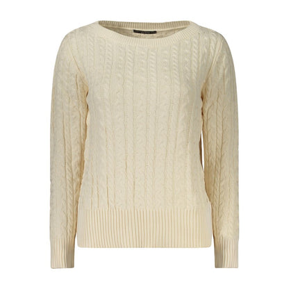 Jersey Blanco Algodón Mujer