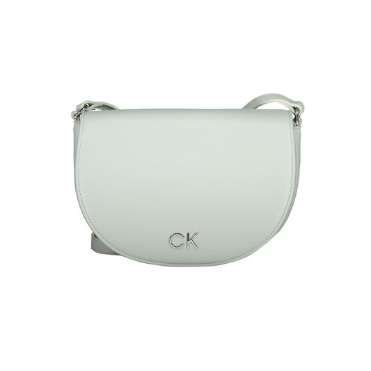 Bolso de polietileno azul claro para mujer