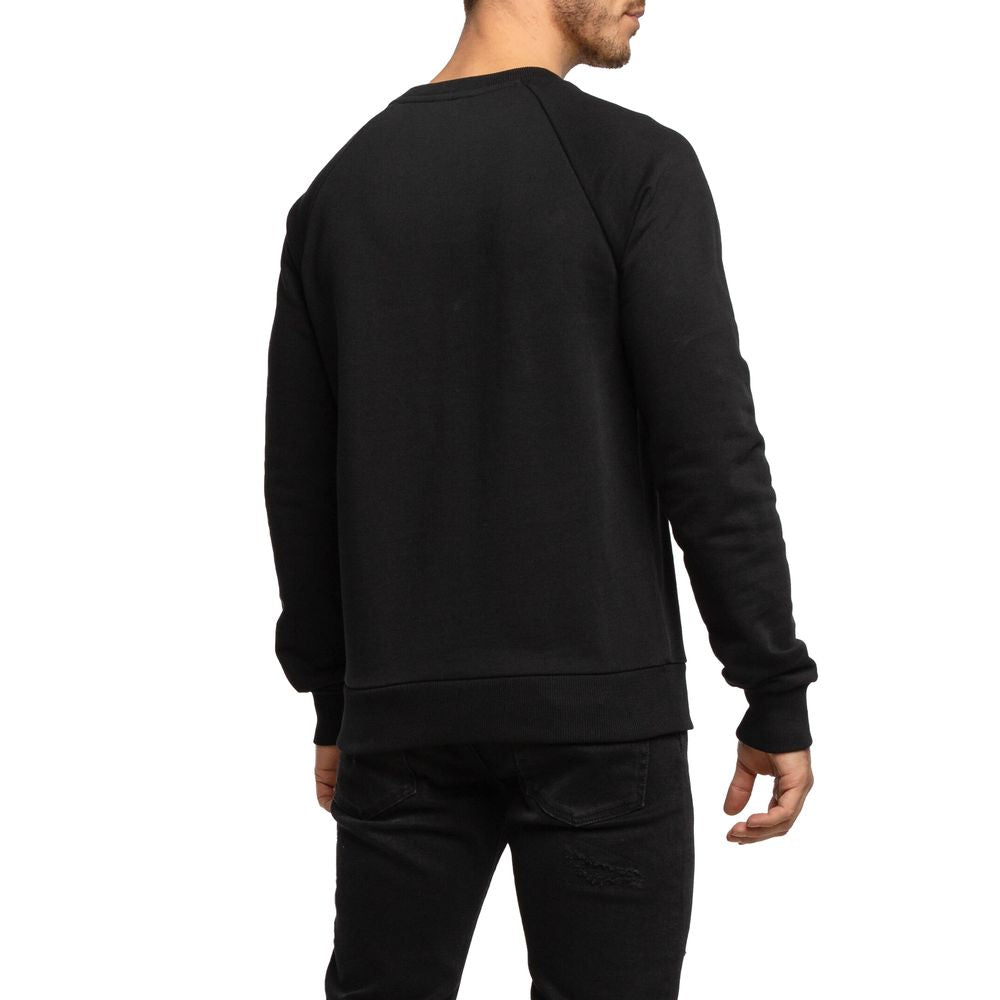 Jersey negro de algodón