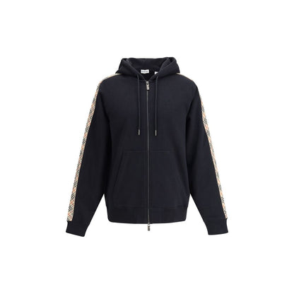 Check trim Hoodie