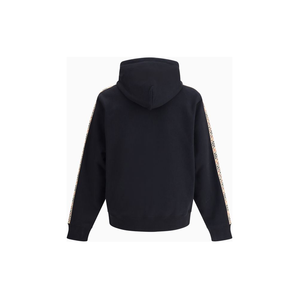 Check trim Hoodie