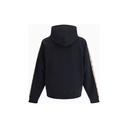 Check trim Hoodie