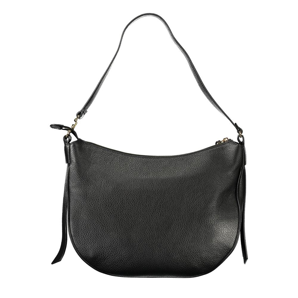 Bolso de piel negro