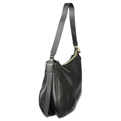 Bolso de piel negro