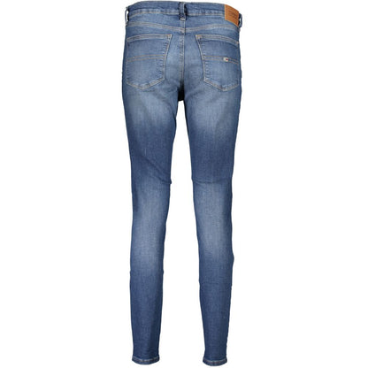 Pantalones y vaqueros de algodón azules