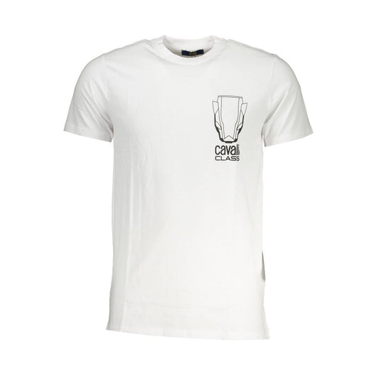 Camiseta blanca de algodón