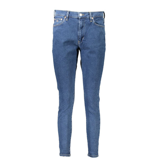Pantalones y vaqueros de algodón azules