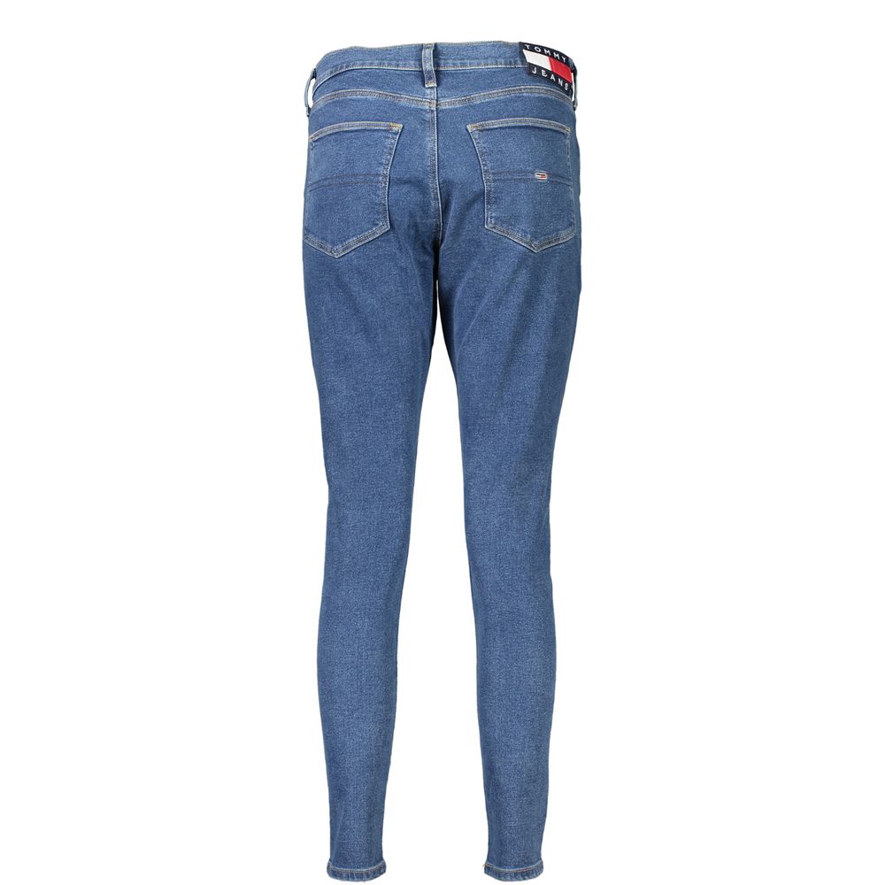 Pantalones y vaqueros de algodón azules