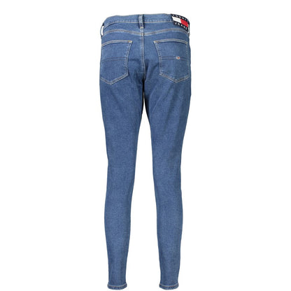 Pantalones y vaqueros de algodón azules