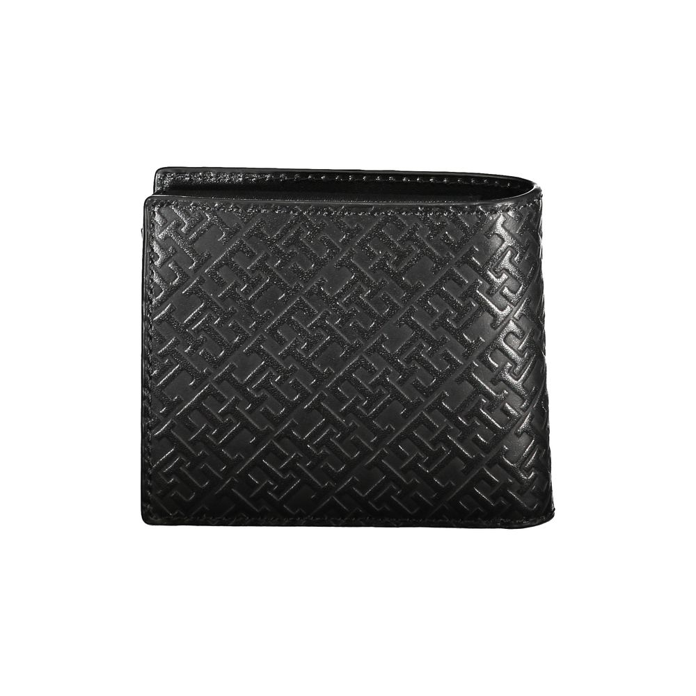 Elegante cartera de piel con monedero