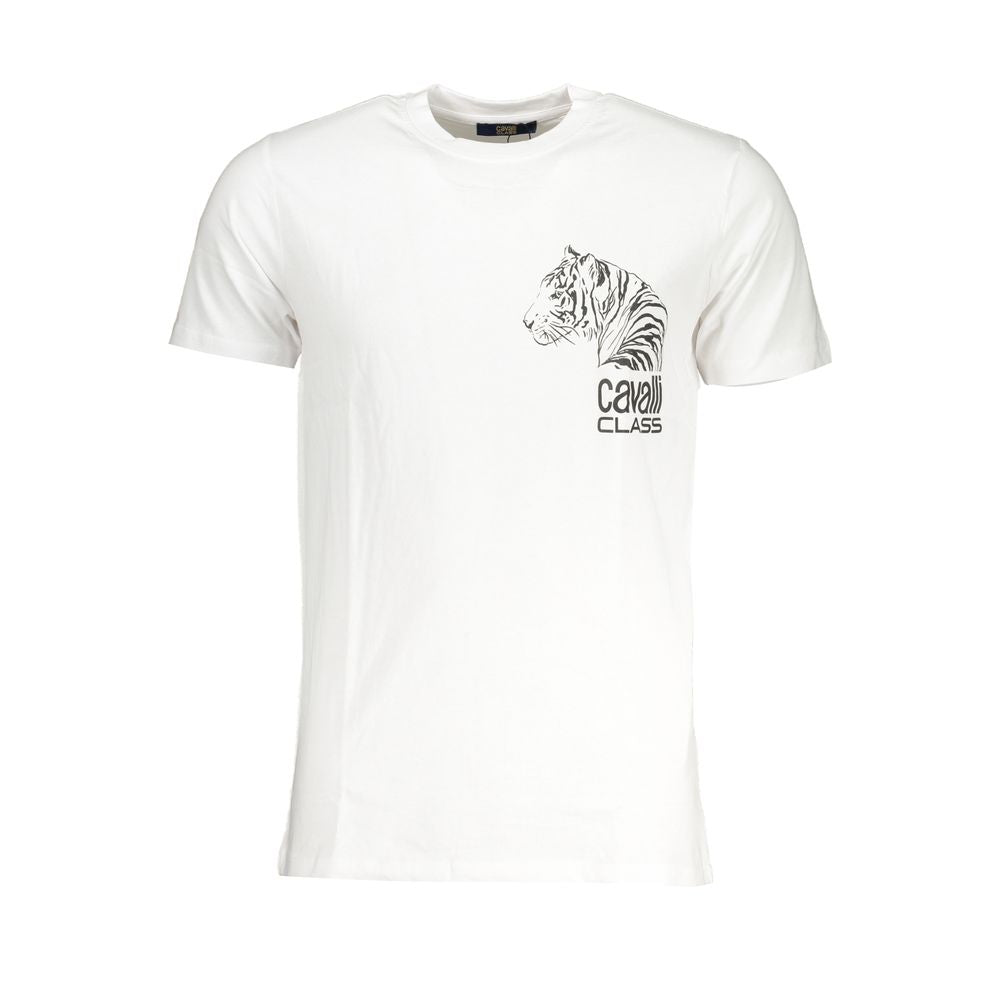 Camiseta blanca de algodón