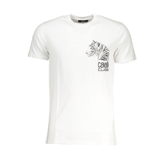 Camiseta blanca de algodón